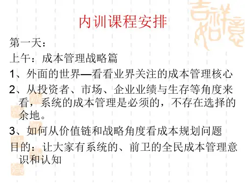 房地产全成本管理_责任成本管理体系的实践课件_48PPT