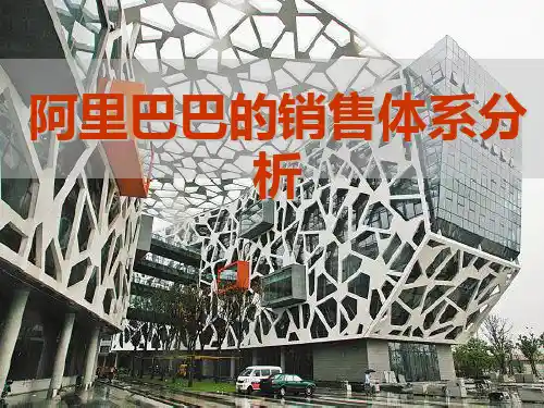 阿里巴巴的销售管理分析(ppt50张)