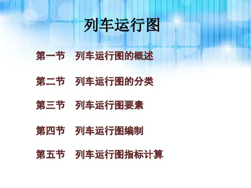 运行图最新ppt课件