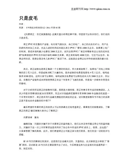 只是皮毛