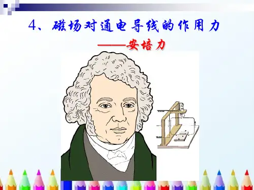 新版 第四节 安培力(共47张PPT)学习PPT