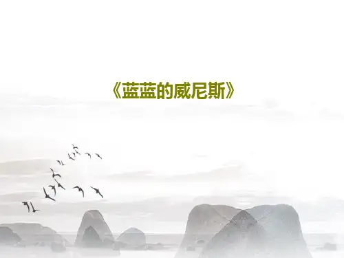 《蓝蓝的威尼斯》43页PPT