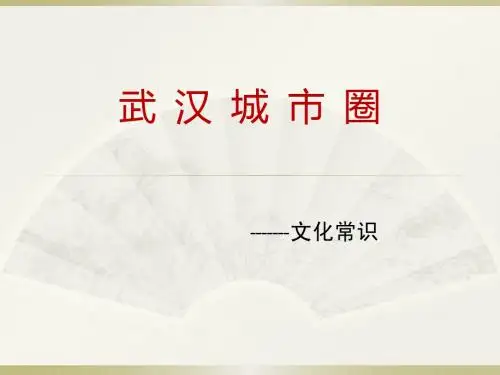武汉城市圈课件