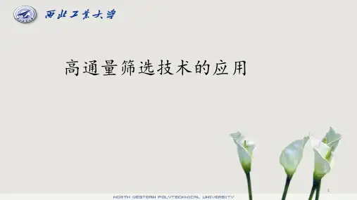 高通量筛选技术应用ppt课件