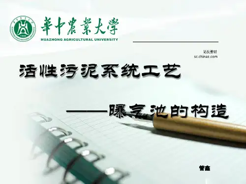 曝气池的构造