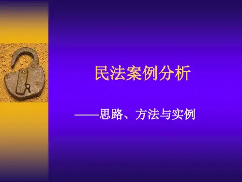 民法案例分析