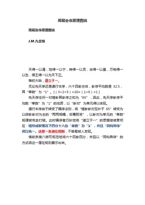 周易卦序原理图说