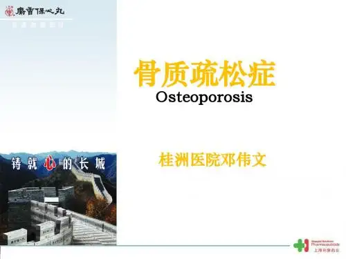 骨质疏松症2-PPT文档资料