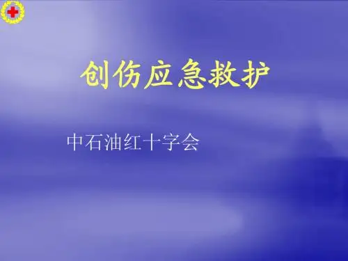 红十字救护员培训(创伤救护技术)
