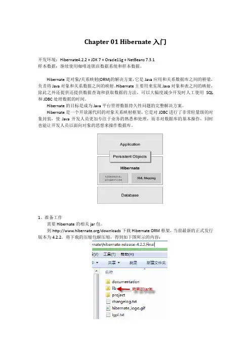 chapter01 Hibernate入门