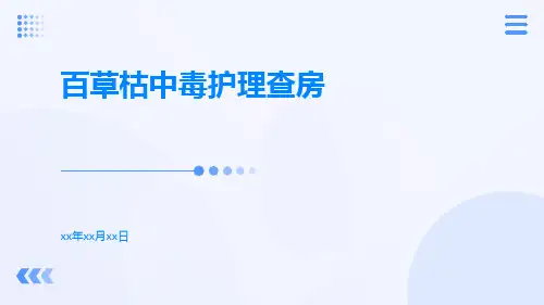 百草枯中毒护理查房