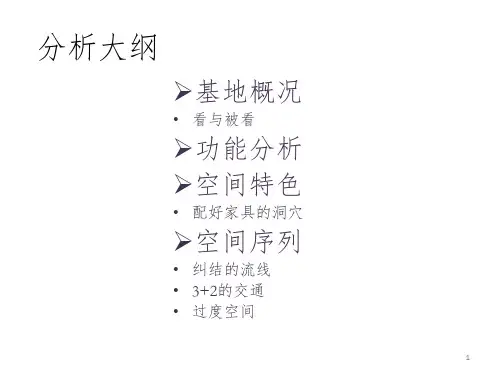 流水别墅幻灯片