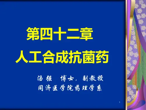 人工合成抗菌药 (2)