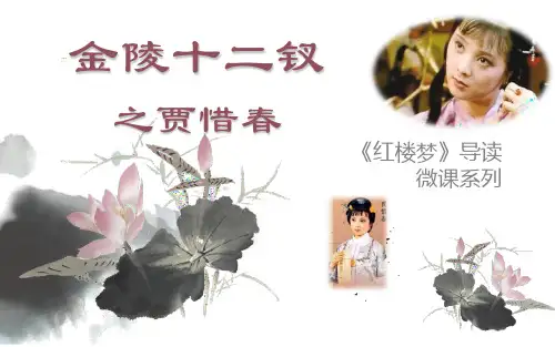 《红楼梦》11《金陵十二钗之贾惜春》课件