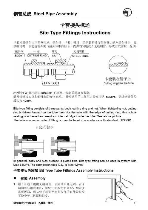 卡套管接头概述