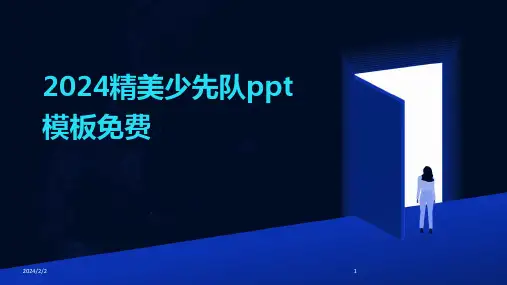 2024年度精美少先队ppt模板免费
