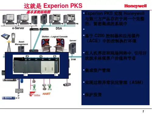 HONEYWELLPKS系统介绍