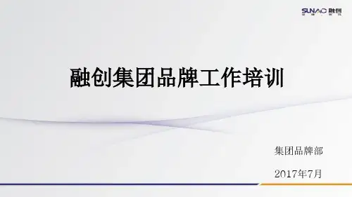 融创集团品牌培训课件