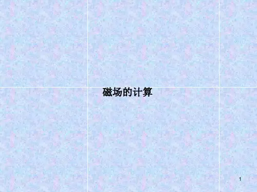 磁场的计算ppt课件