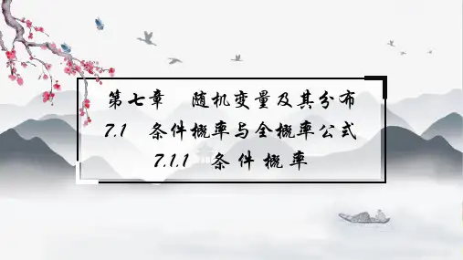 高中数学 新人教A版选择性必修第三册 第七章 7.1.1条件概率 课件