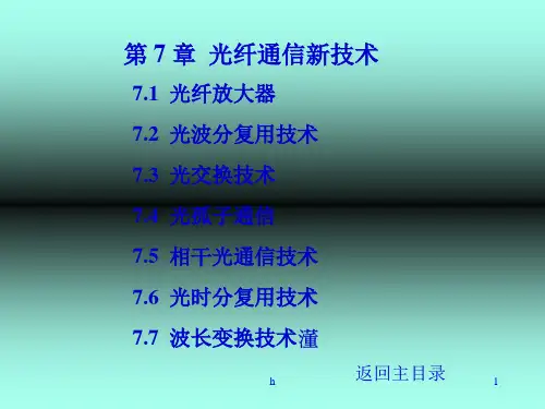 《模拟光纤通信系统》PPT课件