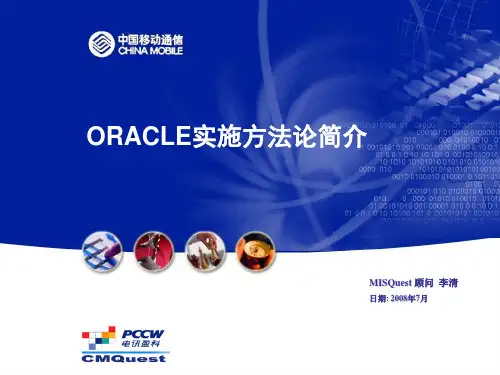 Oracle 实施方法论简介