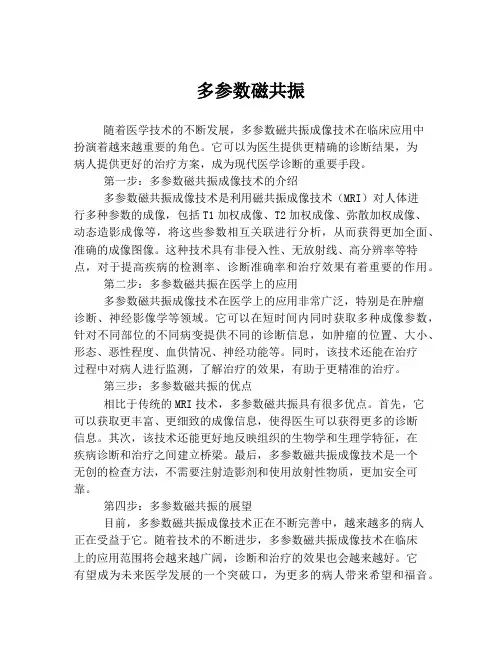 多参数磁共振
