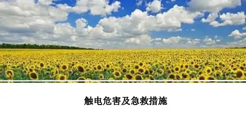 触电危害及急救措施