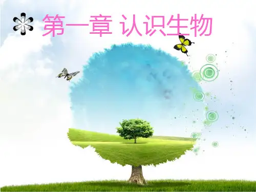 人教版七年级生物上册1-1-1生物的特征(54页)