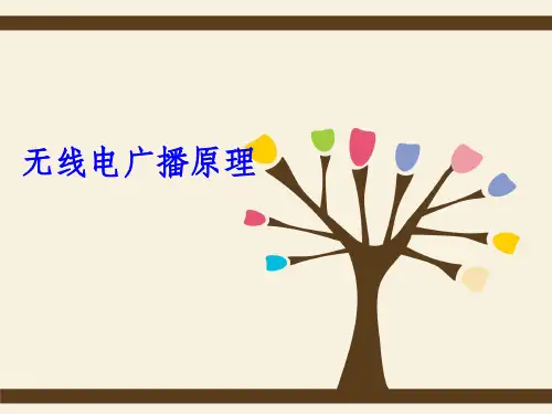 通信原理 无线电广播