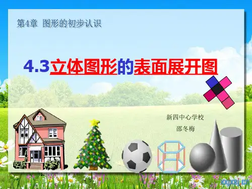 4.3立体图形的表面展开图