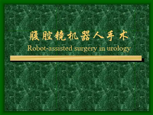 腹腔镜机器人手术