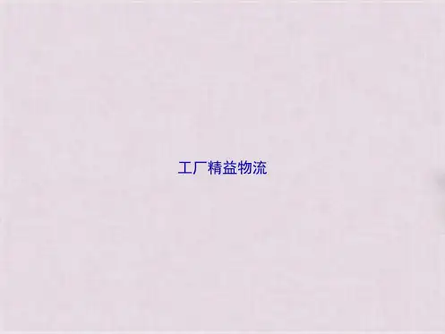 工厂精益物流(共29张)