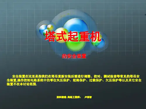塔吊安全装置