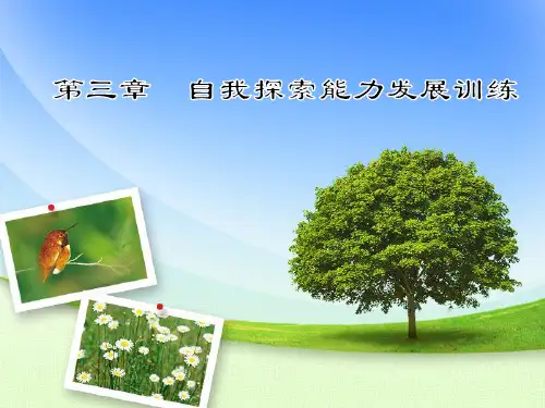 大学生心理素质训练第三章