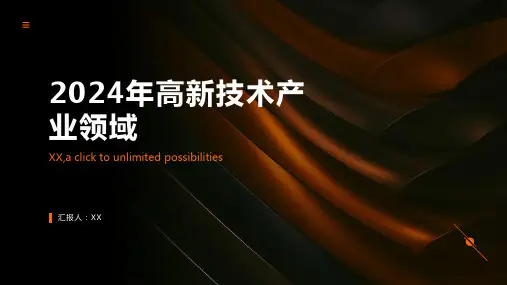 高新技术引领2024年高新技术产业领域