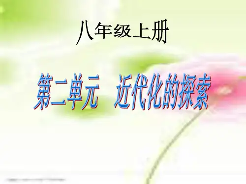 近代化的探索