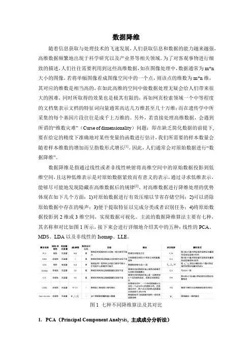 数据降维