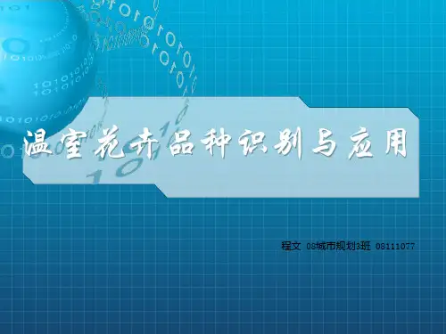 《农翠园花卉报告》PPT课件
