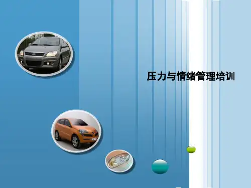 压力及情绪管理ppt课件