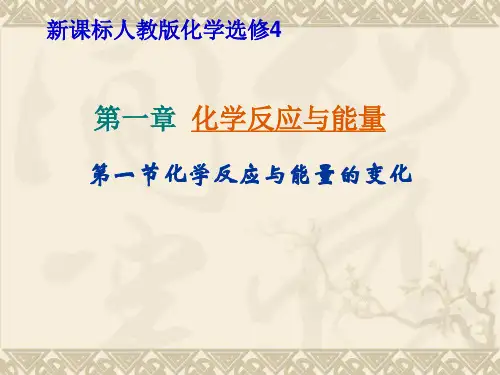 高一化学《化学反应与能量的变化》PPT课件