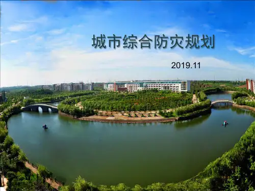 城市综合防灾规划