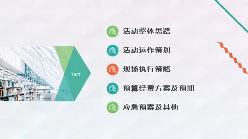 ppt模板课件简约通用活动策划执行方案汇报计划PPT