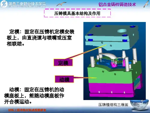 压铸模具基本结构及作用.