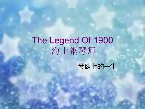 The Legend Of 1900 ppt