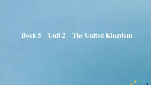 高考英语一轮复习Book5Unit2TheUnitedKingdom课件新人教版