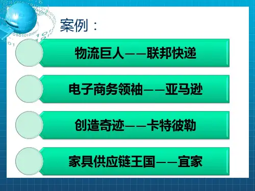 第十二章国际物流案例