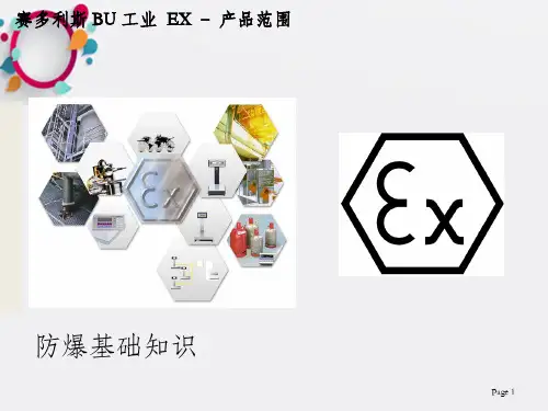 《防爆基础知识》PPT课件