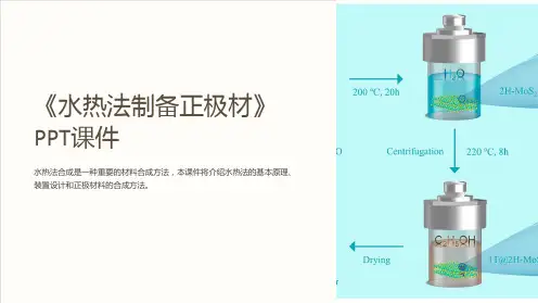 《水热法制备正极材》课件