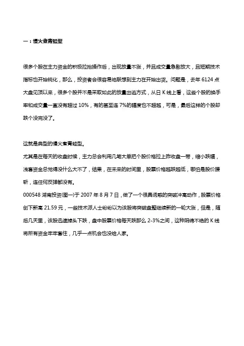 封起的日子博文记录：洗盘与出货(2)